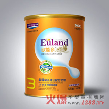 歐能多金裝系列聽(tīng)裝3段幼兒配方奶粉