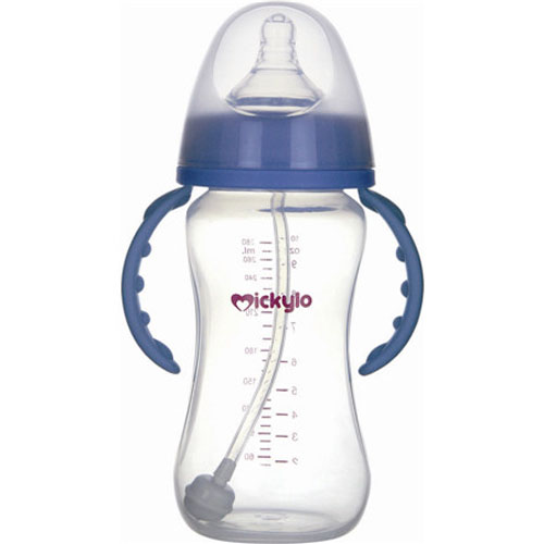 米奇樂PP寬口自動(dòng)奶瓶240ml
