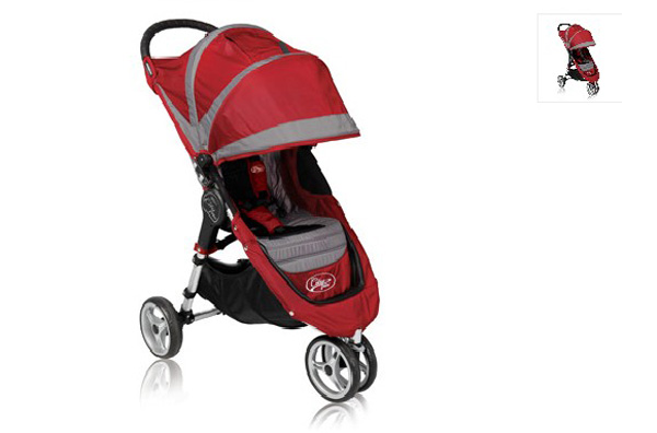 Baby Jogger city mini 紅色手推車