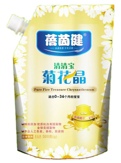 蓓茵健清清寶菊花晶袋裝