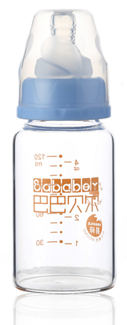 巴巴貝爾標準口徑直身玻璃奶瓶120ML