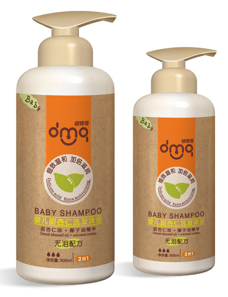 哆咪奇嬰兒甜杏仁洗發(fā)沐浴二合一