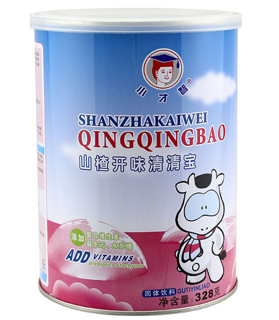 小才智山楂開(kāi)胃清清寶罐裝