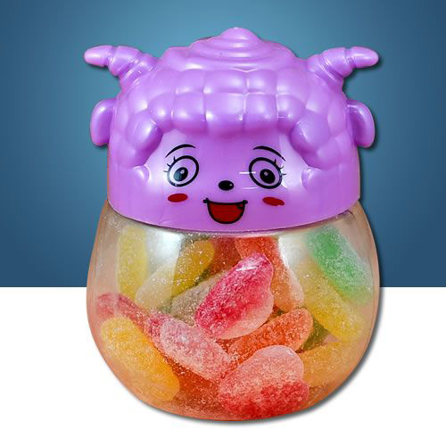 所愛(ài)喜洋洋玩具軟糖紫色