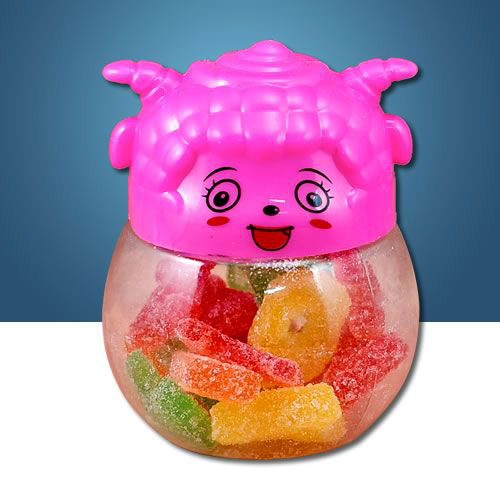 所愛(ài)喜洋洋玩具軟糖粉色