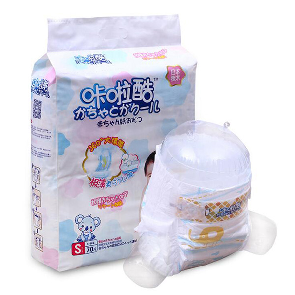 咔啦酷360度大環(huán)腰紙尿褲S70片