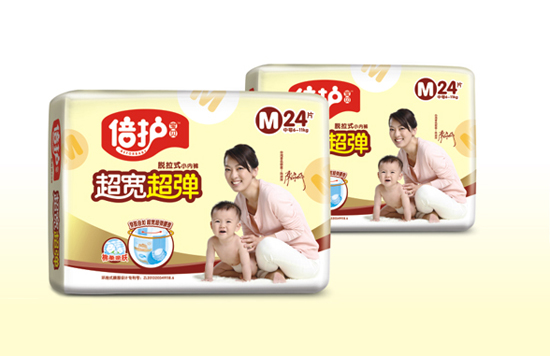 倍護(hù)寶貝超寬超彈小內(nèi)褲式紙尿褲