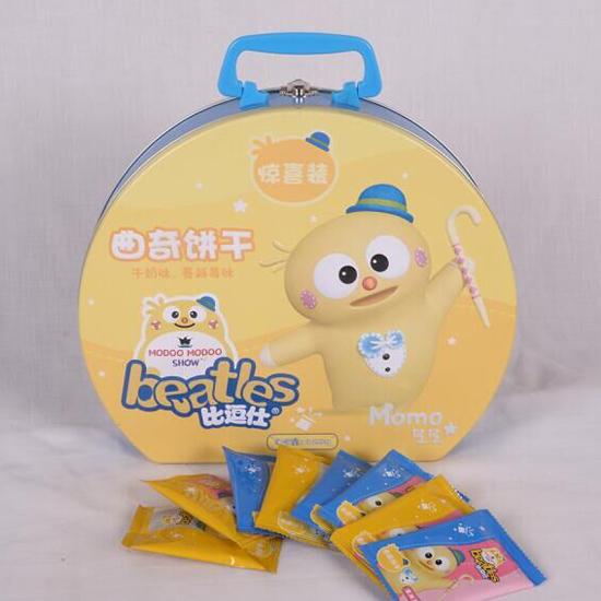 比逗仕牛奶蔓越莓味曲奇餅干550