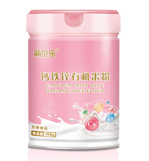 萌貝樂(lè)鈣鐵鋅有機(jī)米粉