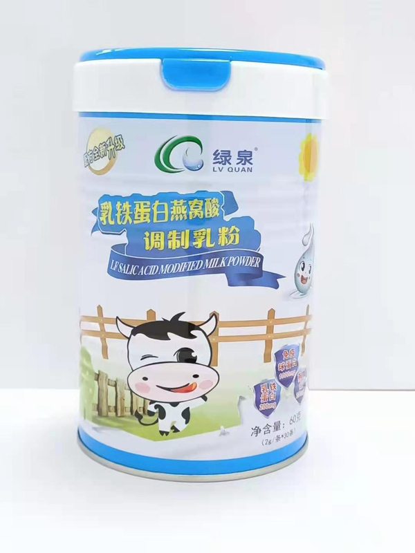 綠泉乳鐵蛋白燕窩酸調(diào)制乳粉