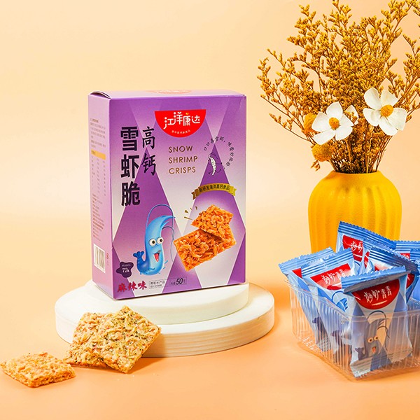 江洋康達高鈣雪蝦脆 麻辣味詳情圖3