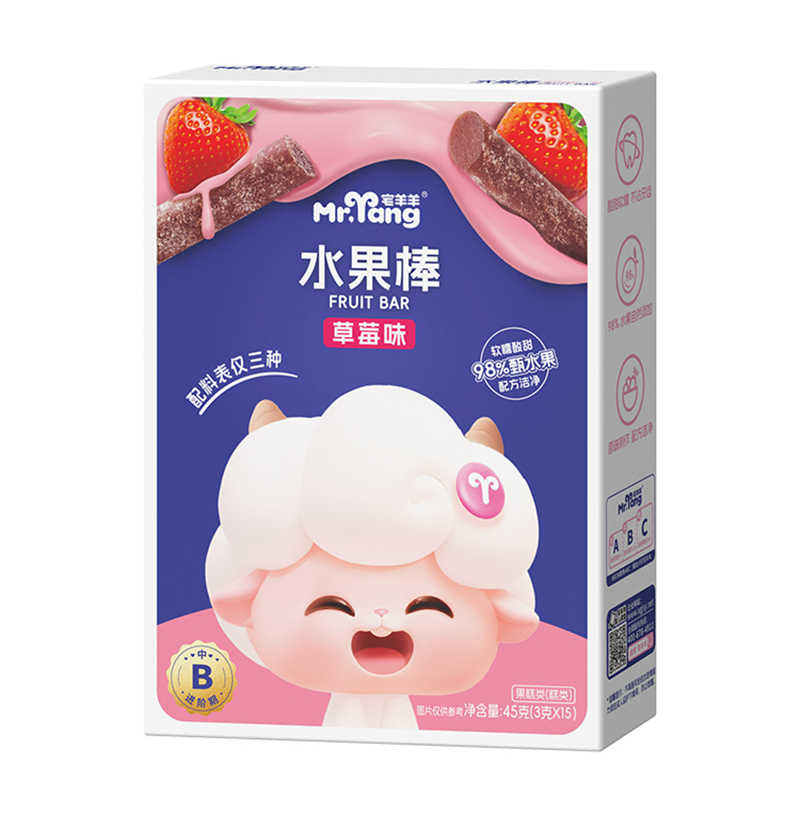 宅羊羊水果棒豎版草莓味