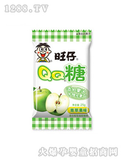 旺仔QQ糖25g(青蘋(píng)果味)