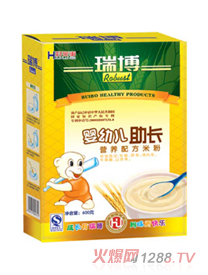 瑞博助長營養(yǎng)配方米粉