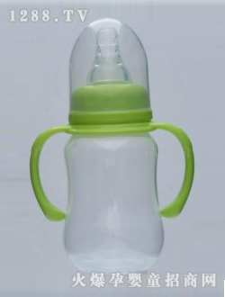 嬰博士雙柄弧形寬口徑PP奶瓶