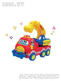 百利威米奇音樂動感工程車