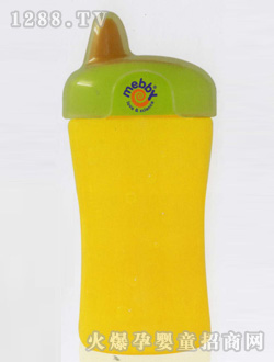 mebby黃色嬰兒學(xué)飲杯