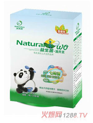沃天然香橙味益生菌清開(kāi)靈