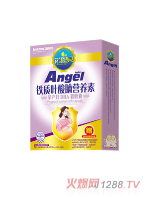 金諾恩貝鐵質(zhì)葉酸腦營(yíng)養(yǎng)素軟膠囊