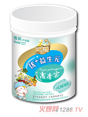 優(yōu)の寶貝優(yōu)+益生元清清寶