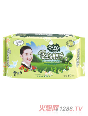 嬰奈兒ZB40嬰兒谷物精華護(hù)臀柔濕巾60片