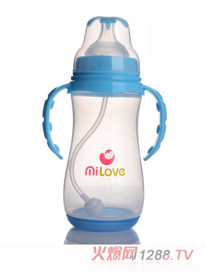 米愛350ML寬口PP感溫奶瓶