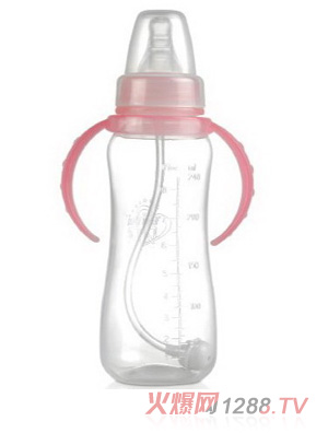 貝貝標準口徑PP240ml單只裝奶瓶