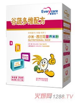 愛(ài)嬰佳小米西蘭花營(yíng)養(yǎng)米粉