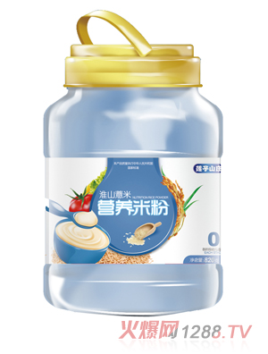 蓮子山莊淮山薏米營養(yǎng)米粉0段桶裝
