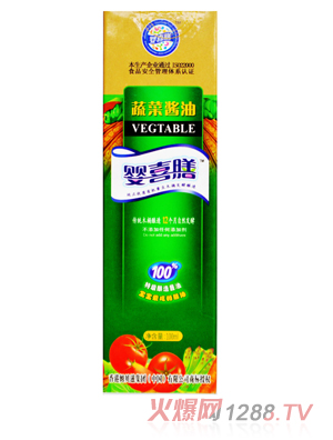 嬰喜膳嬰幼兒有機蔬菜醬油