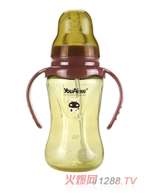 幼愛PP標口帶柄自動吸尊貴經(jīng)典奶瓶160ml