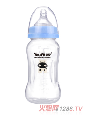 幼愛PP寬口優(yōu)品奶瓶280ml