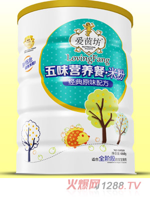 愛茵坊經(jīng)典原味五味營(yíng)養(yǎng)餐米粉鐵聽