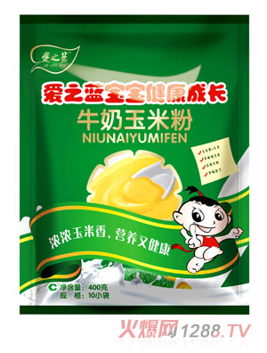 愛(ài)之藍(lán)牛奶玉米粉