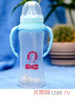 菲兒寶240毫升PP全自動(dòng)標(biāo)口奶瓶（藍(lán)）