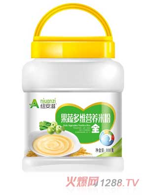 紐安滋果蔬多維營養(yǎng)米粉全段桶裝