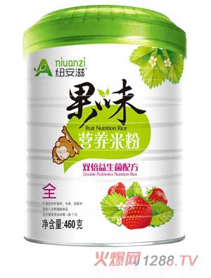 紐安滋雙倍益生菌配方果味營養(yǎng)米粉