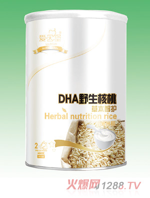 愛(ài)因堡DHA野生核桃小米米粉2段