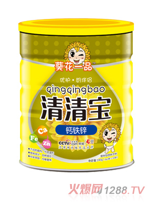 葵花一品清清寶-鈣鐵鋅