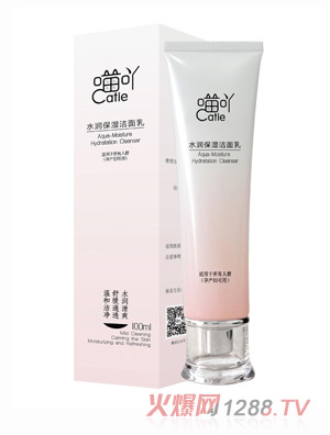 喵吖水潤(rùn)保濕潔面乳100ml