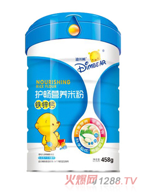 迪米熊護暢營養(yǎng)米粉-鐵鋅鈣罐裝
