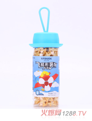 功夫小鴨飛機薯餅-牛奶味