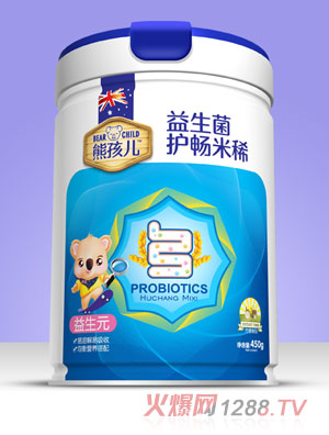 熊孩兒益生菌護(hù)暢米稀（圓聽(tīng)）