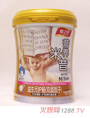 嬰之初營養(yǎng)米昔-益生元護(hù)暢雙歧因子罐裝