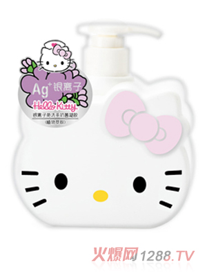 Hello Kitty初酷銀離子免洗手抗菌凝膠（植物萃?。?- 副本
