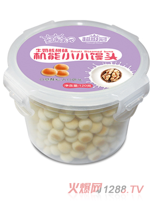 超級冠牛奶核桃味機能小小饅頭（樂扣）