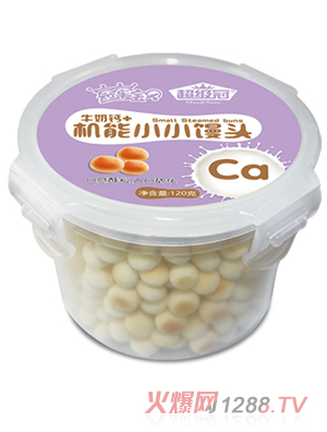 超級冠牛奶鈣+機能小小饅頭（樂扣）