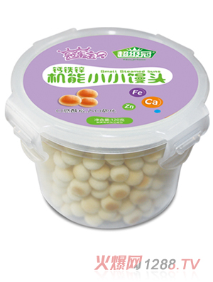 超級冠鈣鐵鋅機能小小饅頭（樂扣）