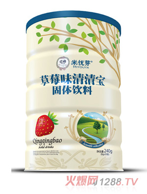 米優(yōu)芽果味清清寶-草莓味