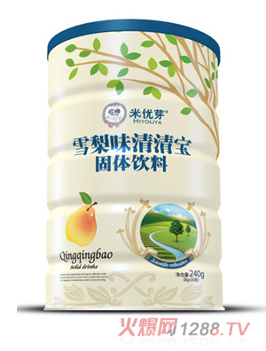 米優(yōu)芽果味清清寶-雪梨味